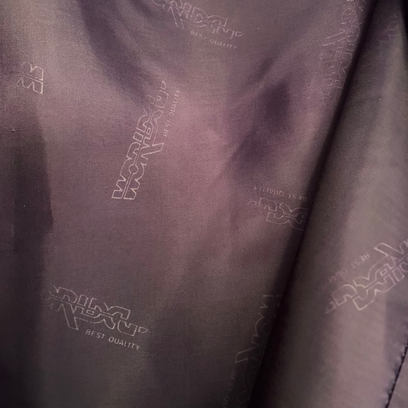 Women Sweater Cardigan long Purple Angora 80% - Picture 3 of 7